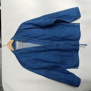 Shades of Grey by Micah Cohen denim kimono jacket